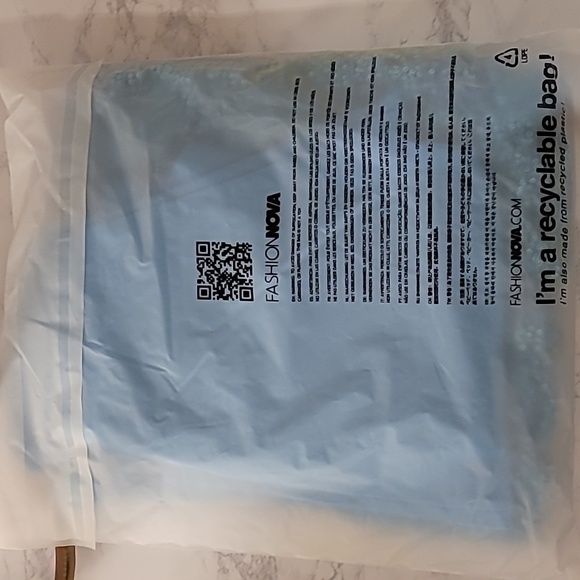 SEQUIN DRESS SET- TURQUOISE SIZE MEDIUM - Picture 8 of 8